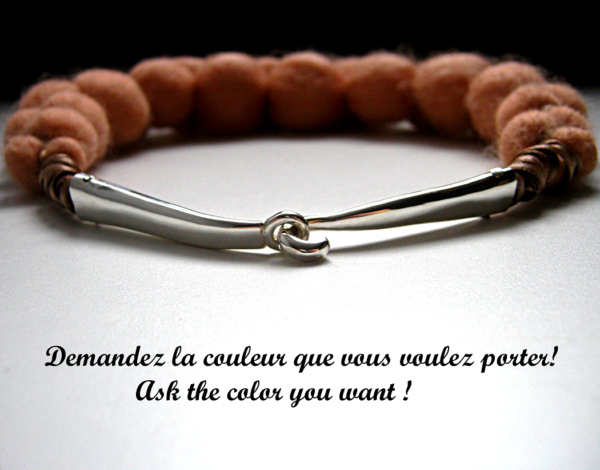 collier doudou : un joli mélange de matières.. – Image 3